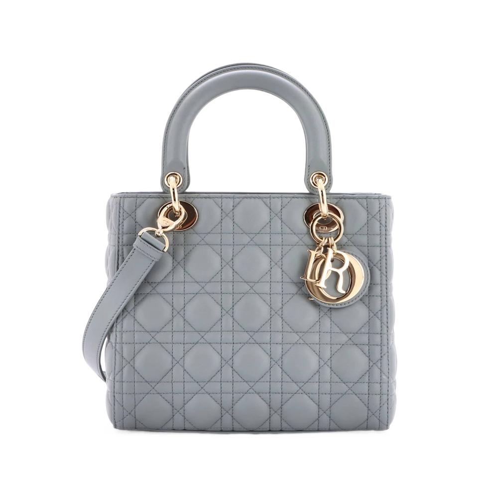Lady Dior Bag Cannage Quilt Lambskin Medium satchel 1