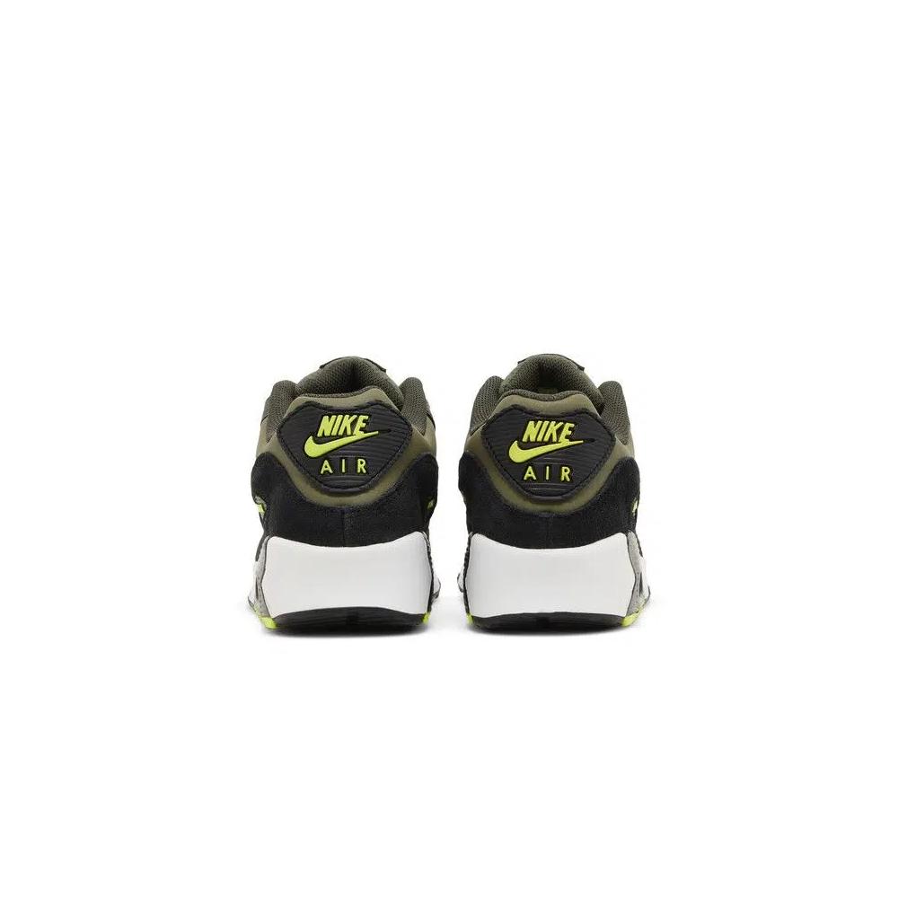 Кроссовки Nike Air Max 90 Leather GS 'Medium Olive Volt' 6