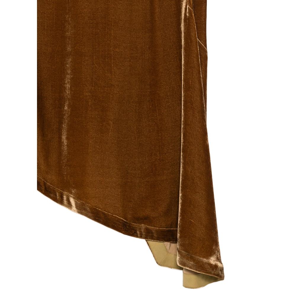 asymmetric velvet top 3