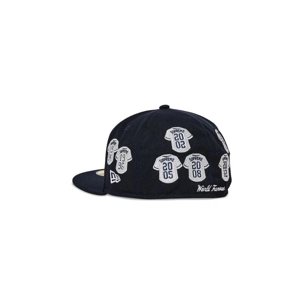 Кепки Supreme Jerseys Box Logo New Era «Navy» 3