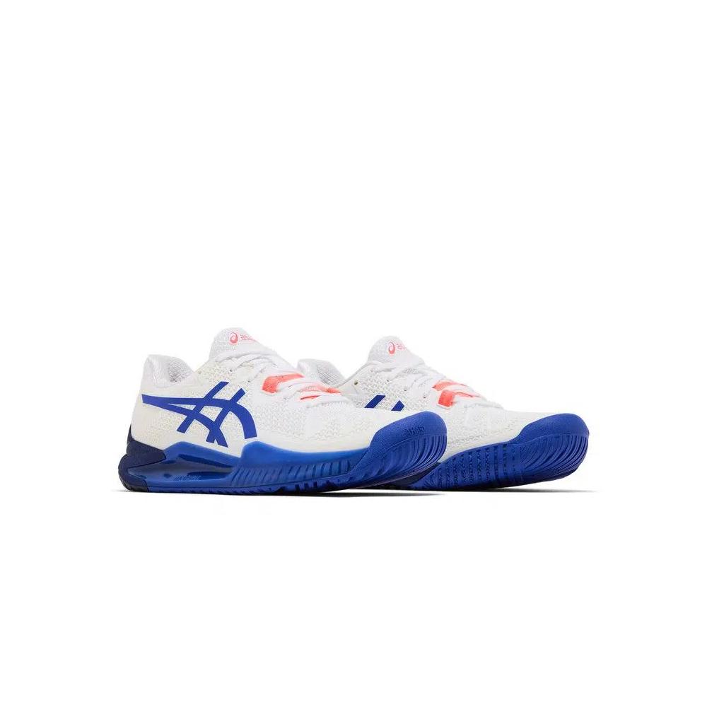 Кроссовки ASICS Wmns Gel Resolution 8 «White Lapis Lazuli Blue» 8