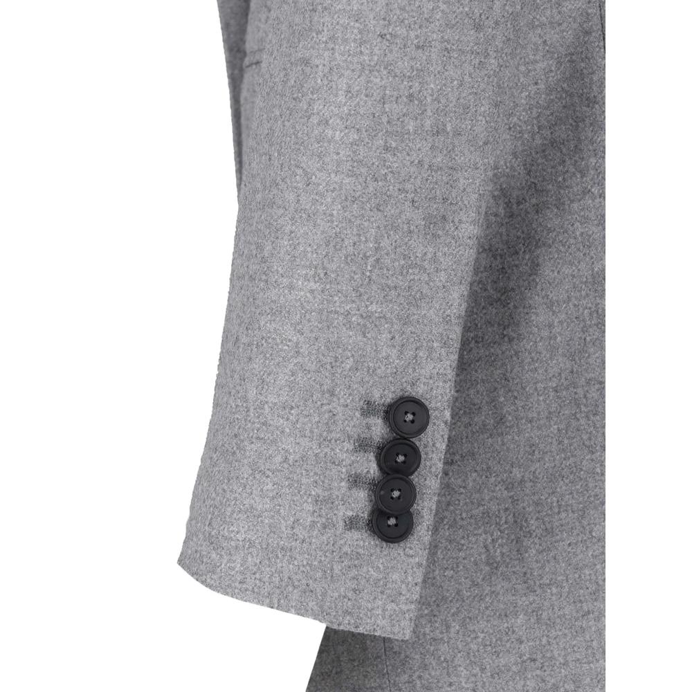 double-breasted peaked-lapel jacket 4
