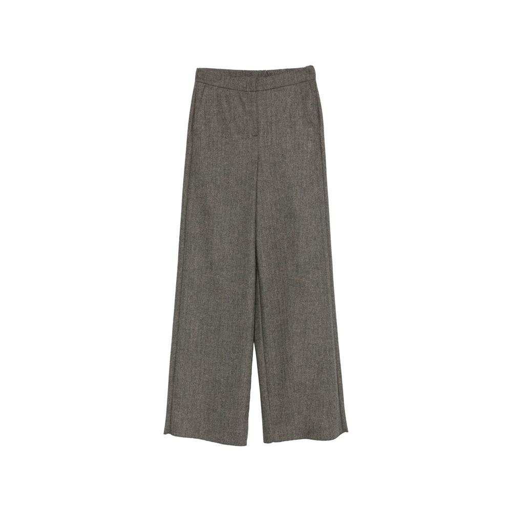 herringbone-pattern trousers 1