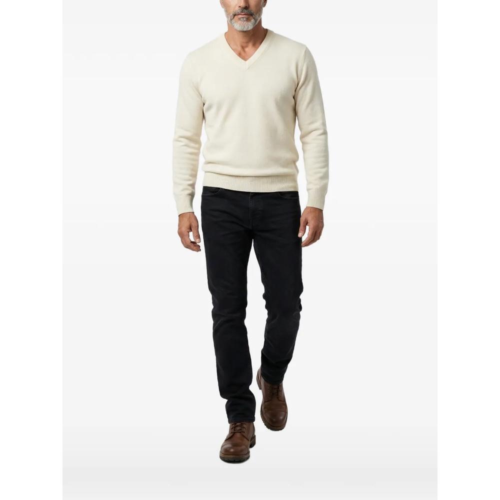 V-neck cashmere sweater 1