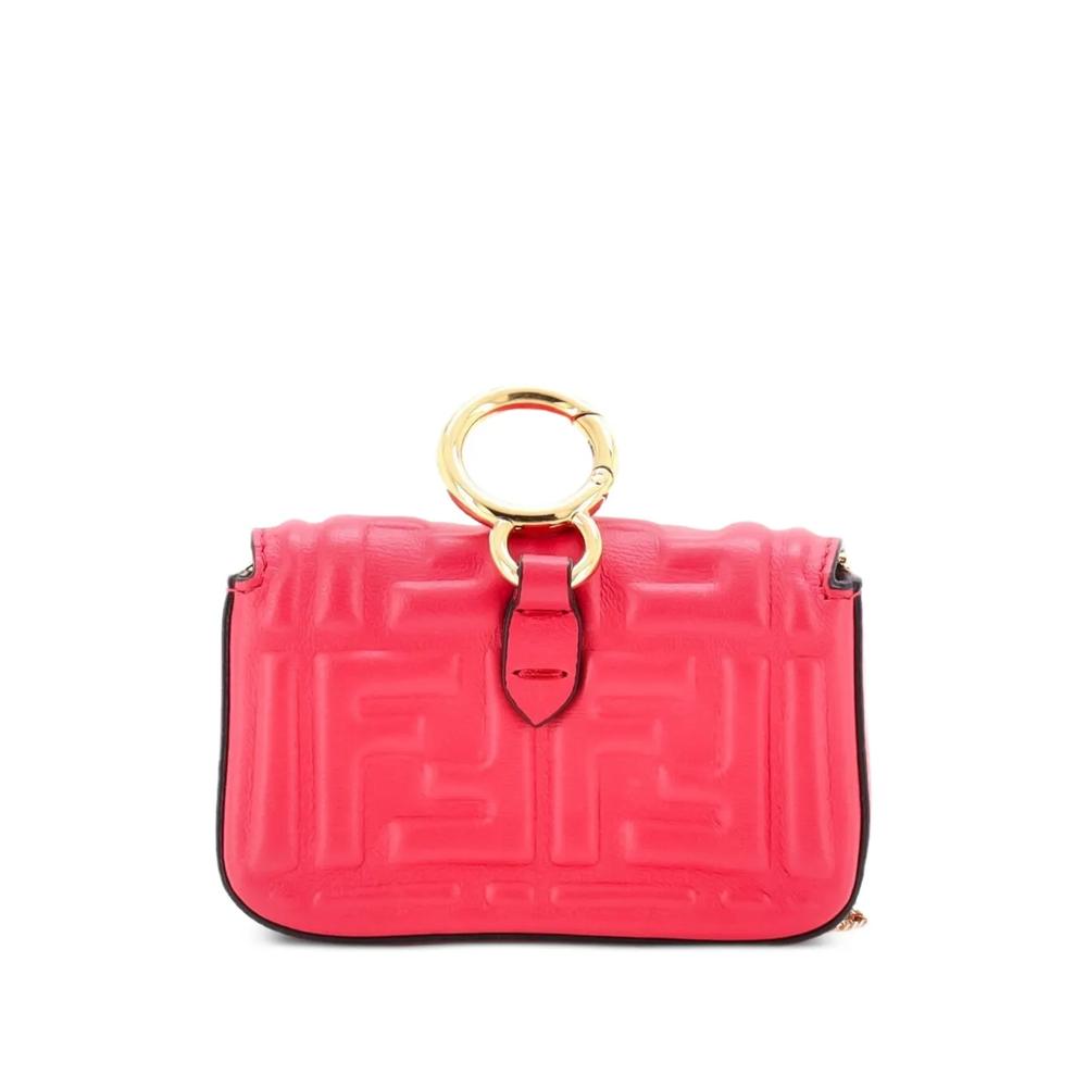 Сумка через плечо Chain Baguette Charm Bag Zucca с тиснением 2