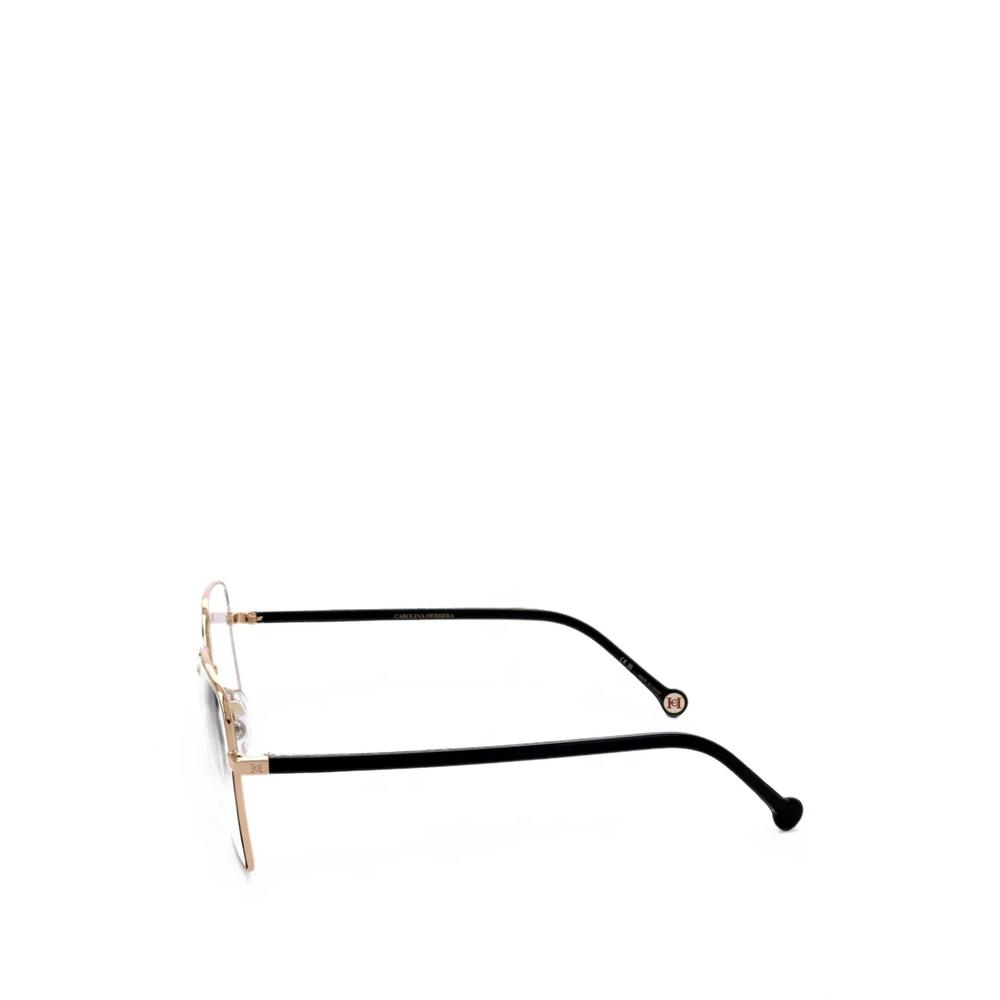 geometric-frame glasses 3