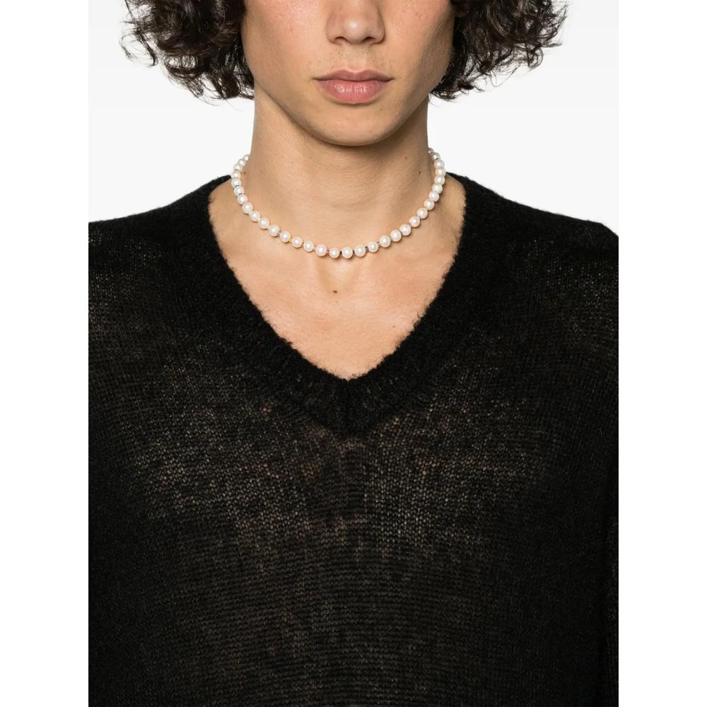 Колье с жемчугом и бусинами 2