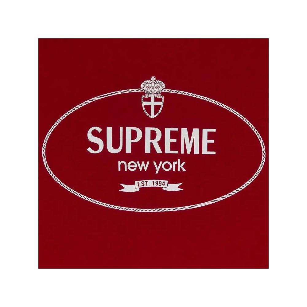 Футболки с коротким рукавом Supreme Crest Tee 'Red' 3