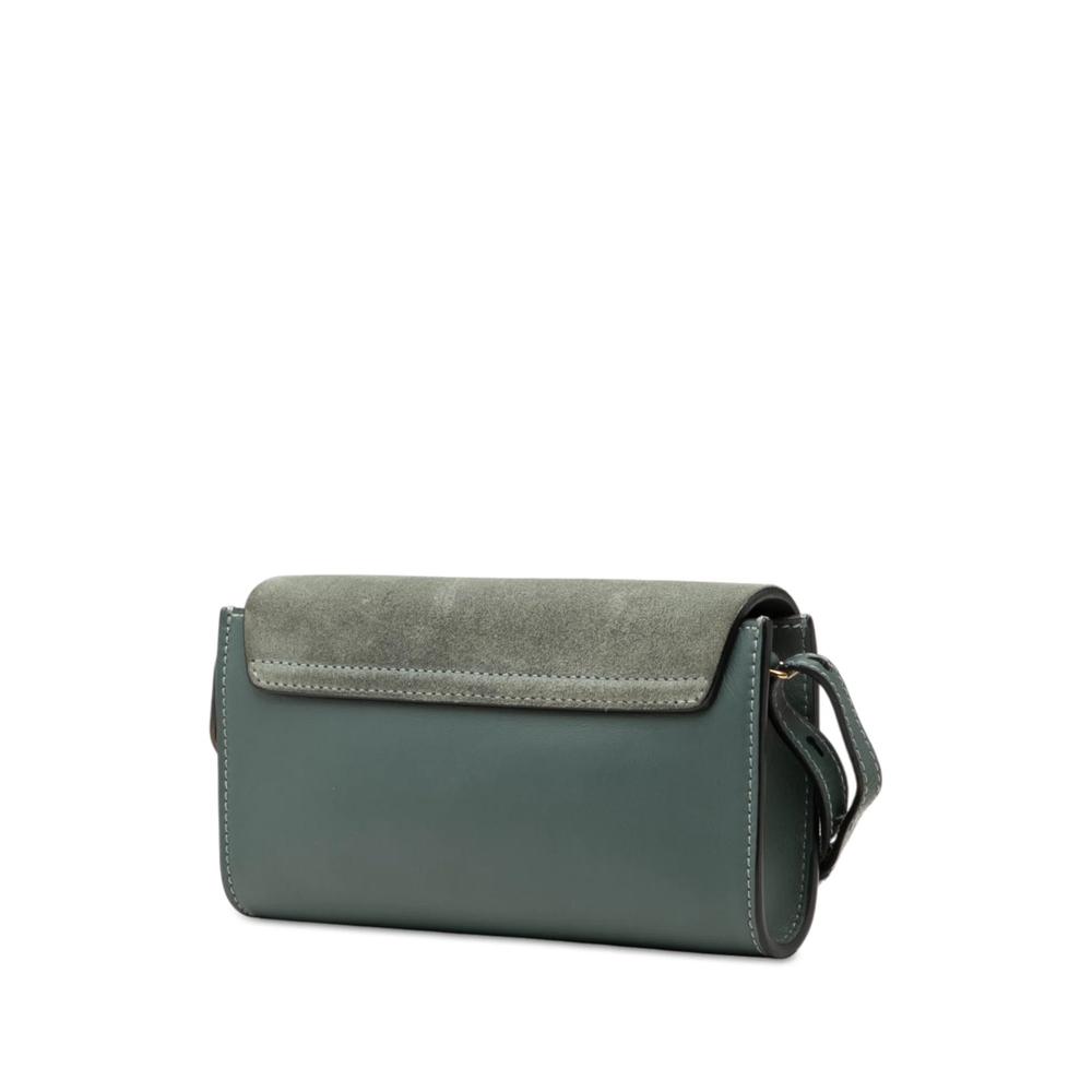 2002-2026 Mini Suede and Calfskin Faye Chain crossbody bag 3