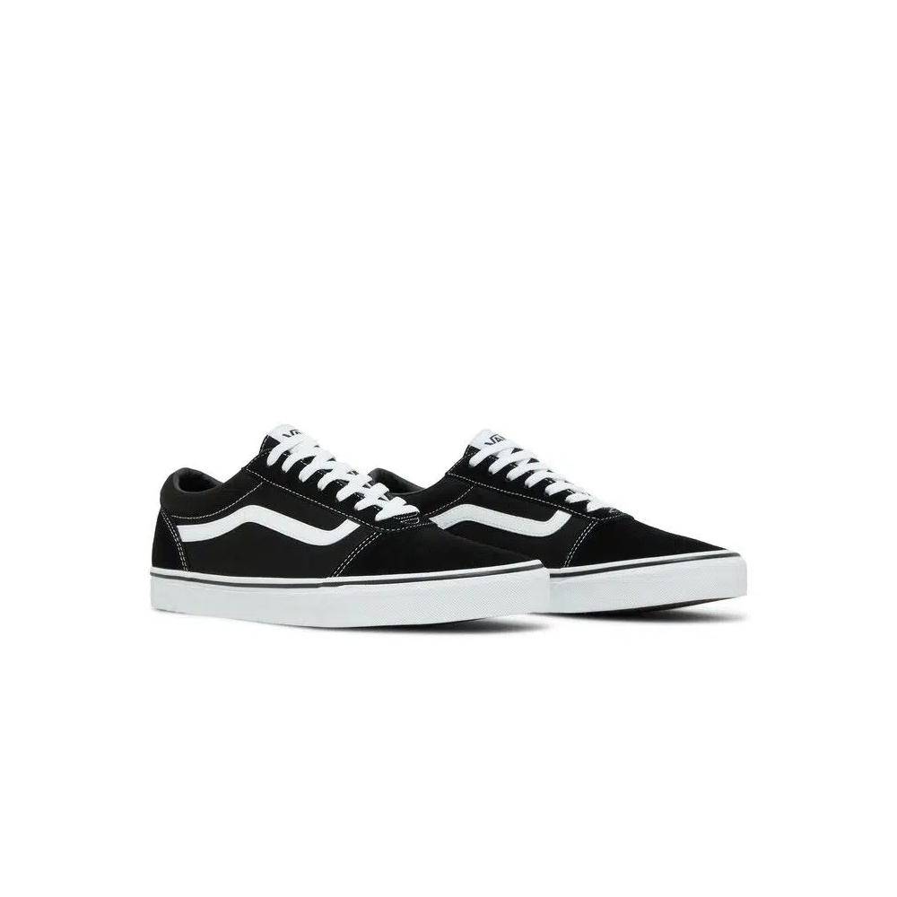 Кроссовки Vans Ward Suede Canvas 'Black White' 8