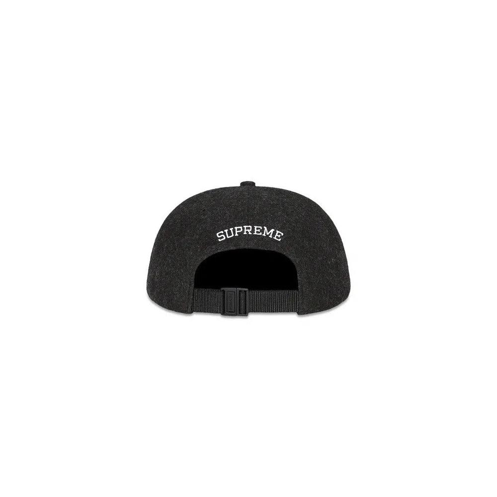 Кепки Supreme Waxed Wool 6-Panel 'Черный' 2