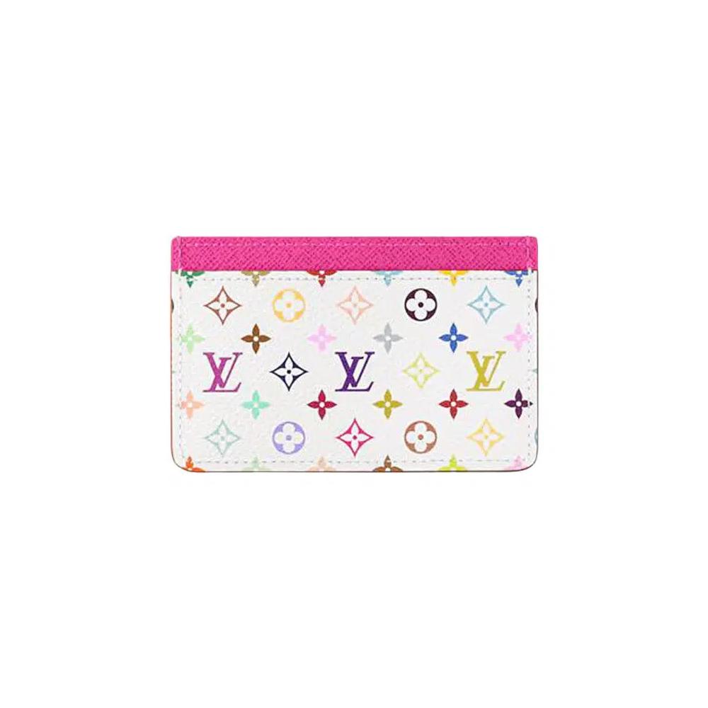 Картхолдеры Louis Vuitton x Takashi Murakami Card Holder 'Мультиколор/Белый монограмма канвас' 2