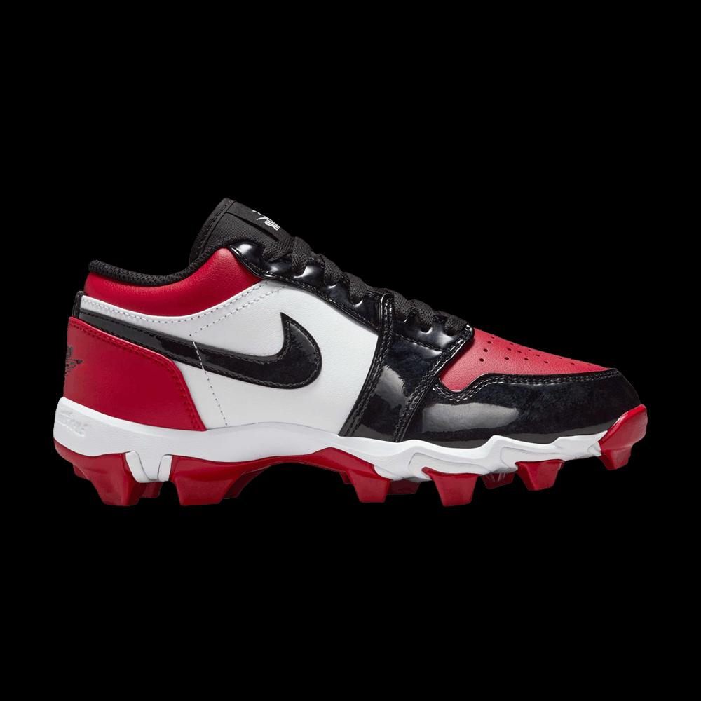 Шиповки Air Jordan 1 Low Cleat GS 'Bred Toe' 1