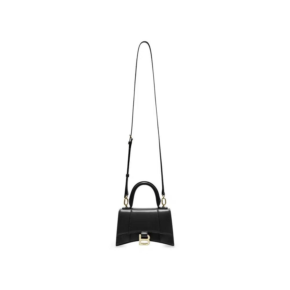 Сумки с ручкой Balenciaga Hourglass XS Top Handle Bag 'Black' 4