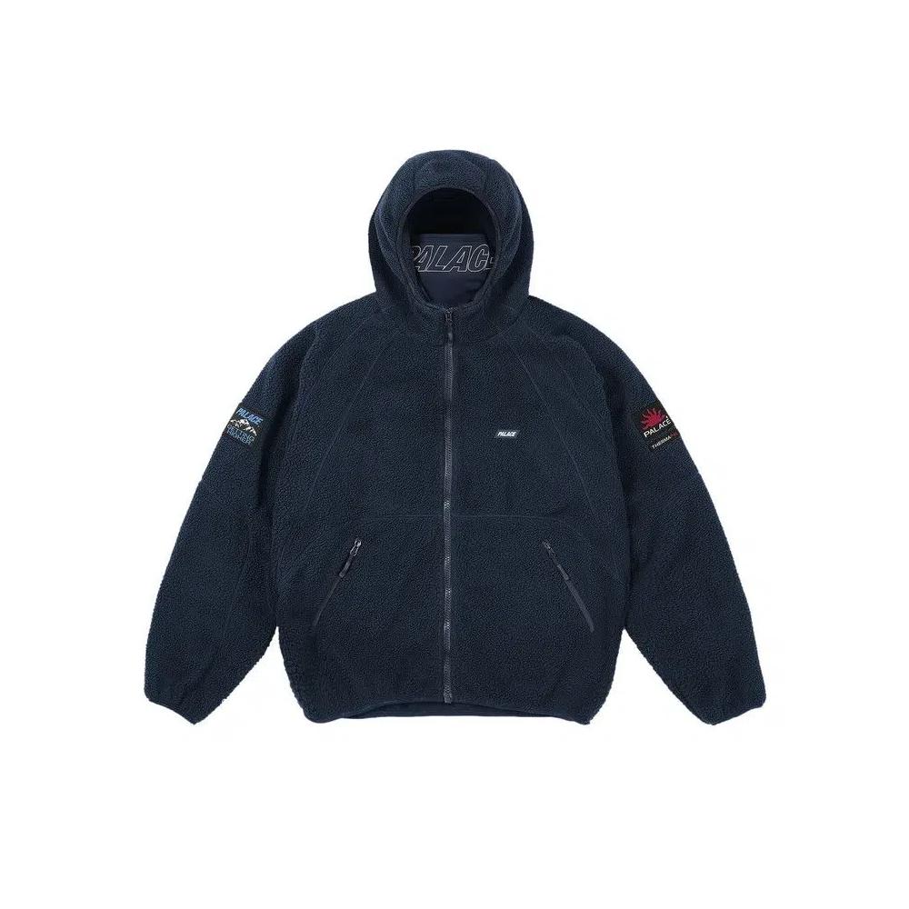 Куртки Palace Getting Higher Therma Fleece Jacket «Темно-синий» 1