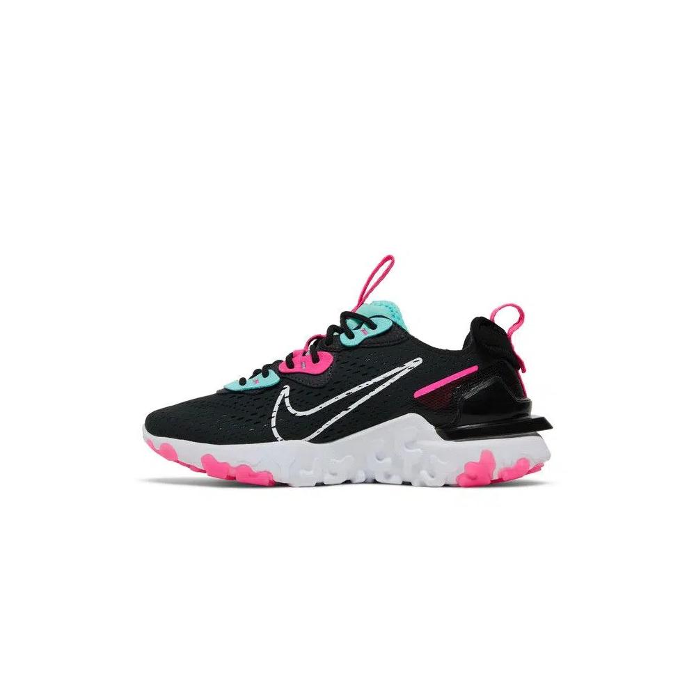 Кроссовки Nike Wmns React Vision 'Dark Smoke Grey Pink Blast' 3