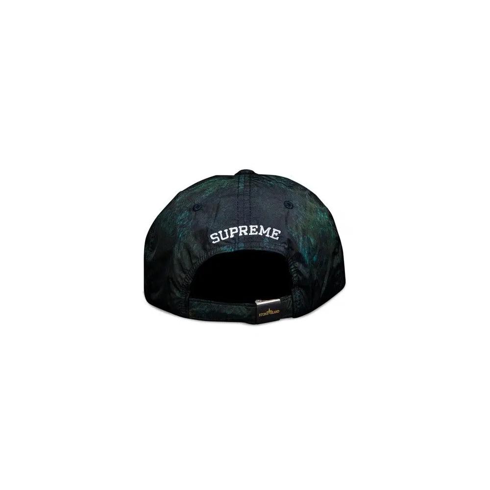 Кепки Supreme x Stone Island Nylon 6-Panel 'Dark Teal' 2