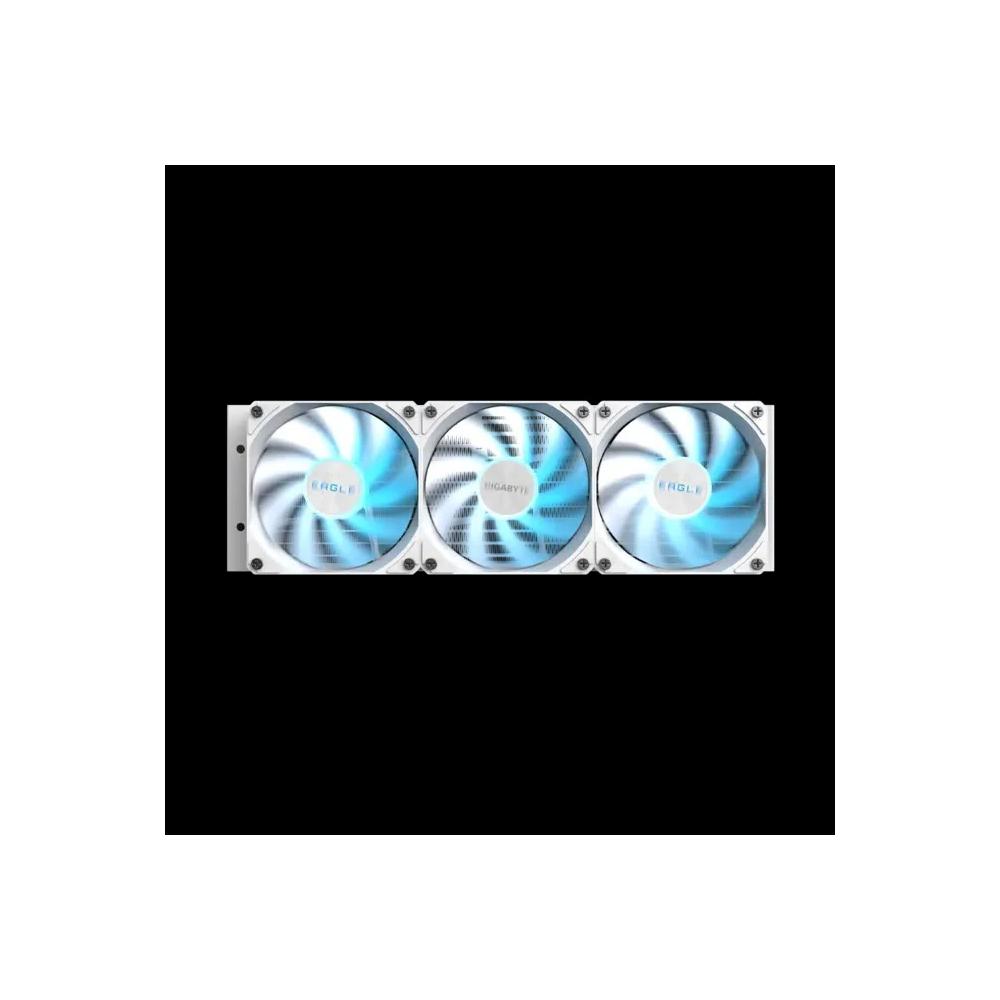 GIGABYTE EAGLE 360 ICE 360mm ARGB водяное охлаждение - White белый 3