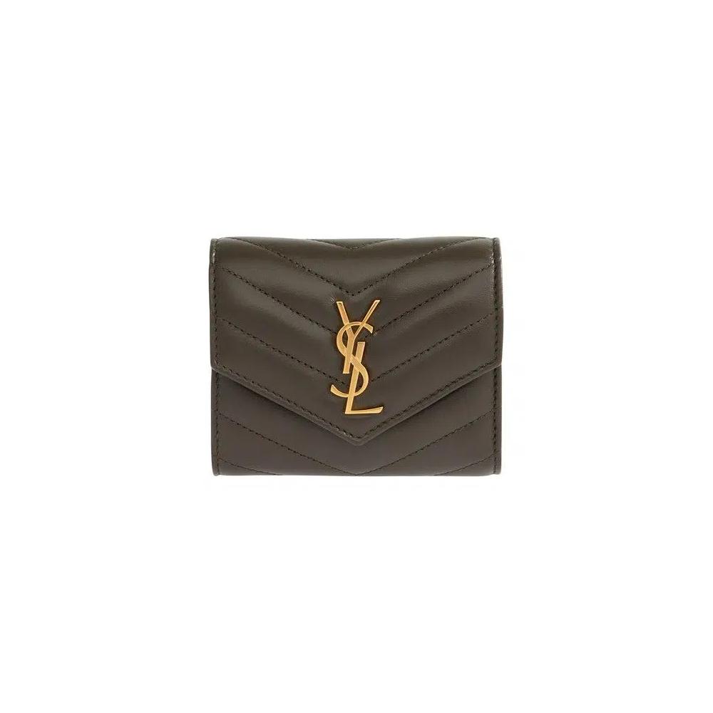 Бифолды Saint Laurent Mono Wallet 'Light Musk' 1
