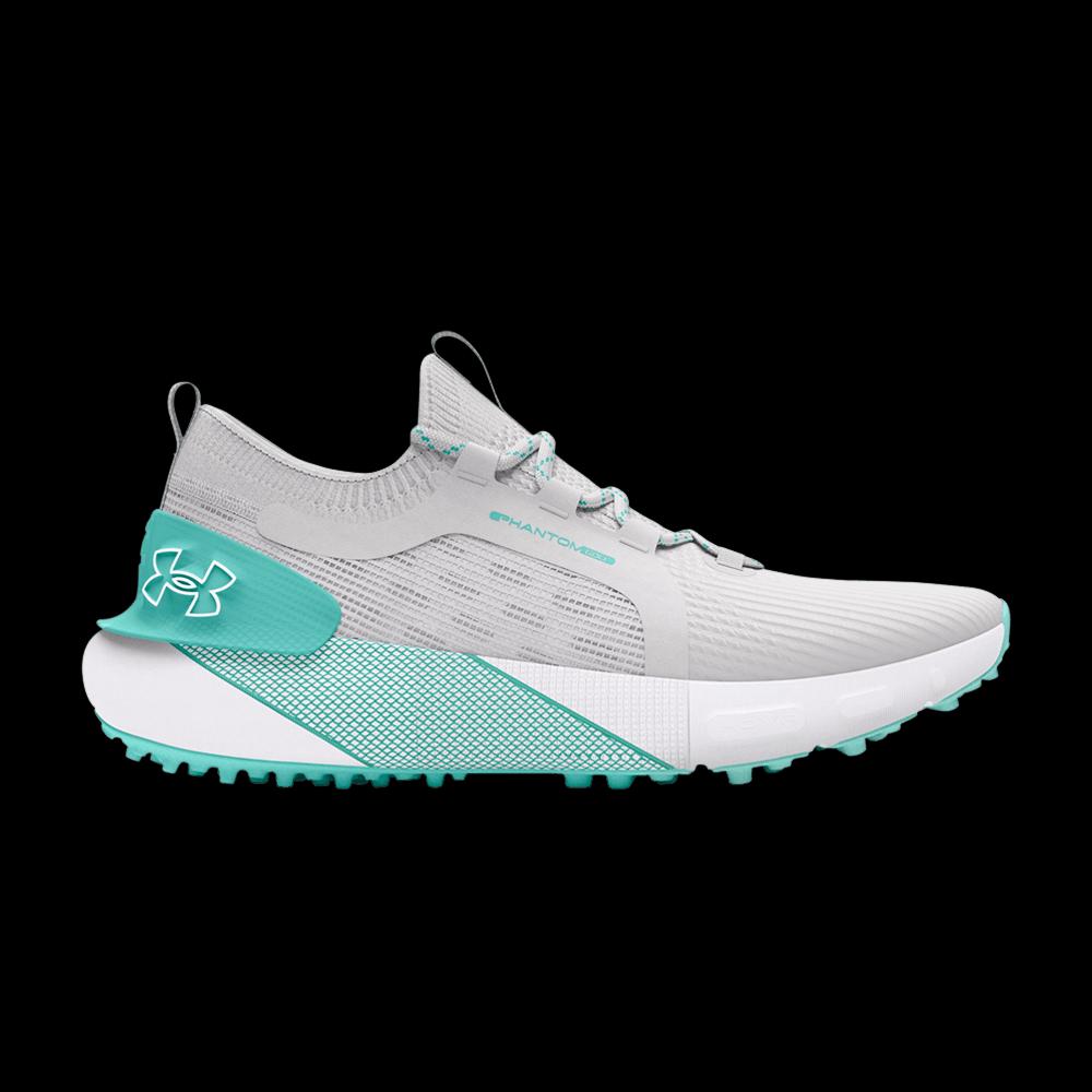 Кроссовки Under Armour Wmns HOVR Phantom Golf 'Distant Grey Radial Turquoise' 1