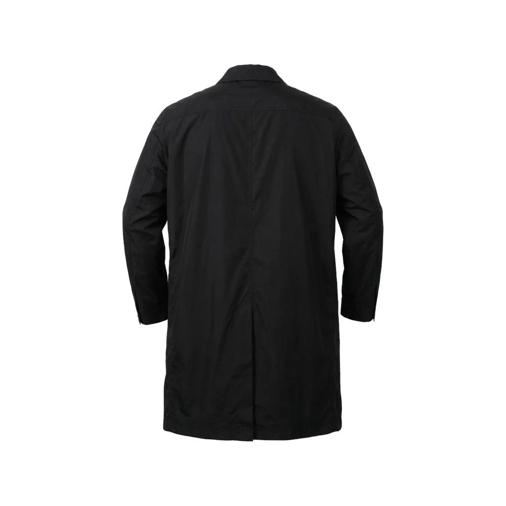 logo-print zip-up coat 2