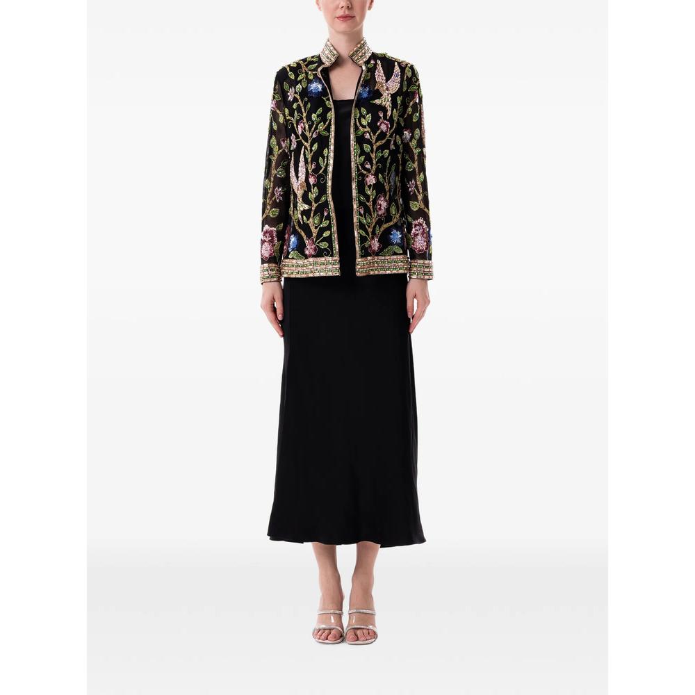 bird floral-embellished jacket 1