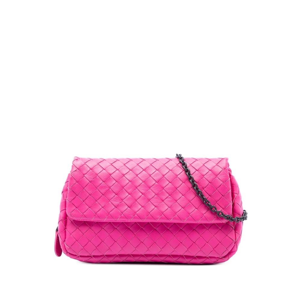 Сумка через плечо Mini Nappa Intrecciato Expandable Chain Flap (2012-2026 годы) 1