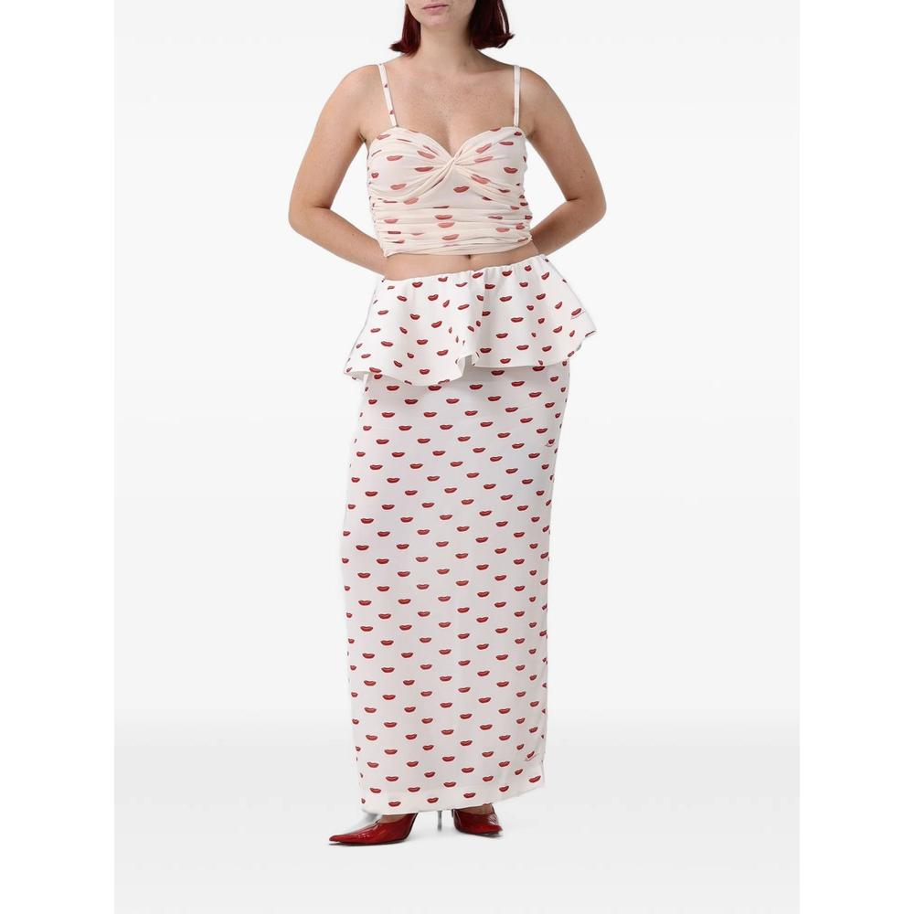 lips-print bandeau top 2