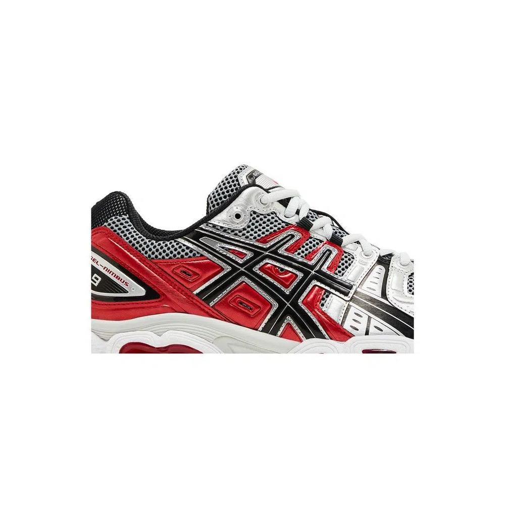 Кроссовки ASICS Gel Nimbus 9 'Pure Silver Classic Red' 2