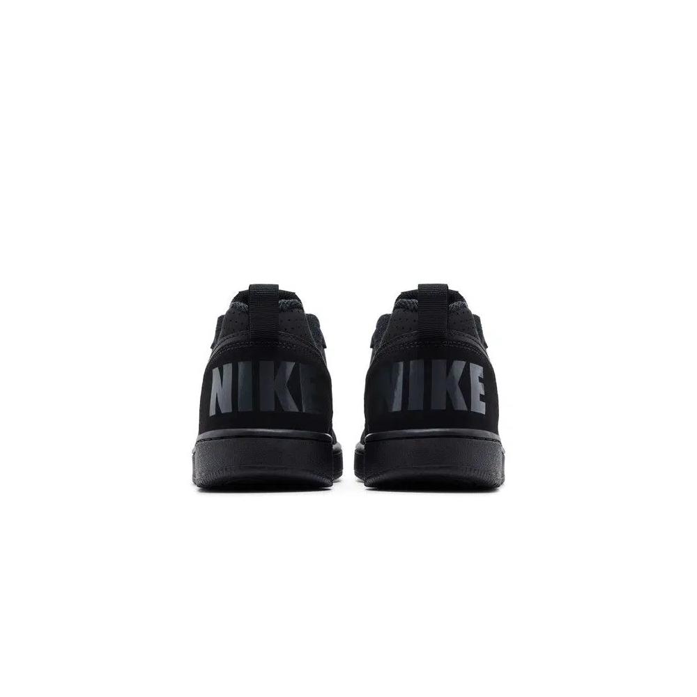 Кроссовки Nike Court Borough Low GS 'Triple Black' 6