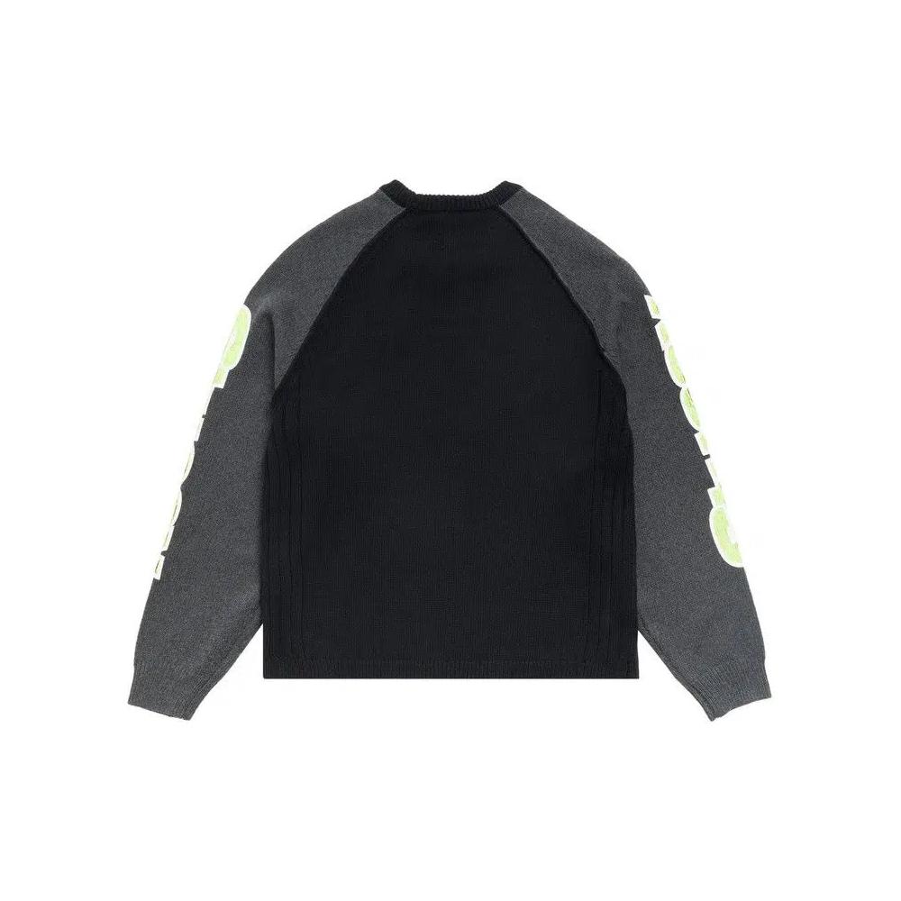 Свитера Stussy Two Tone Raglan Sweater 'Черный' 2