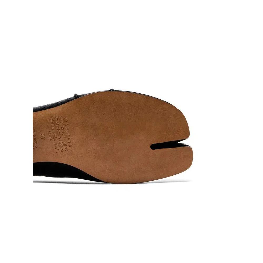 Кроссовки Maison Margiela Wmns Tabi New Ballerina 'Artisanal Vintage Effect - Black' 5