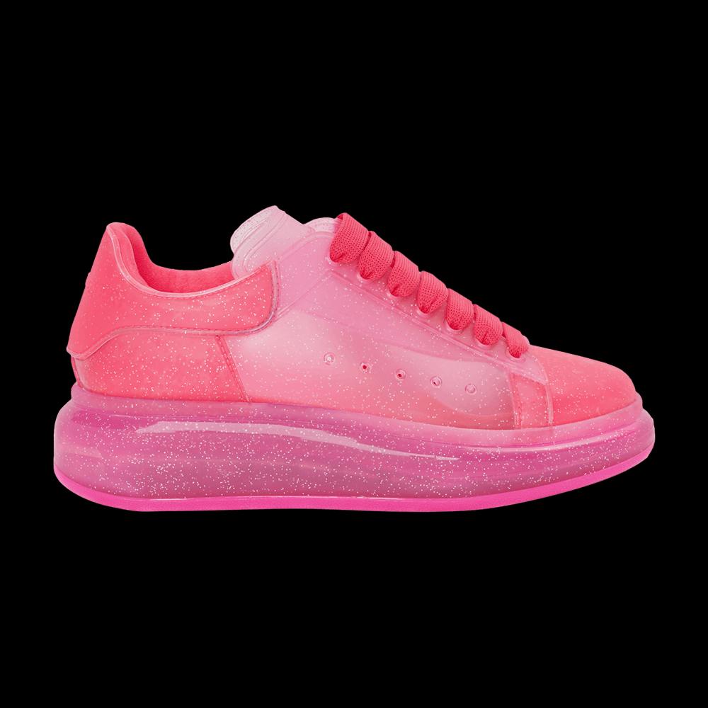 Кроссовки Alexander McQueen Wmns Oversized Sneaker 'Transparent - Bright Pink' 1