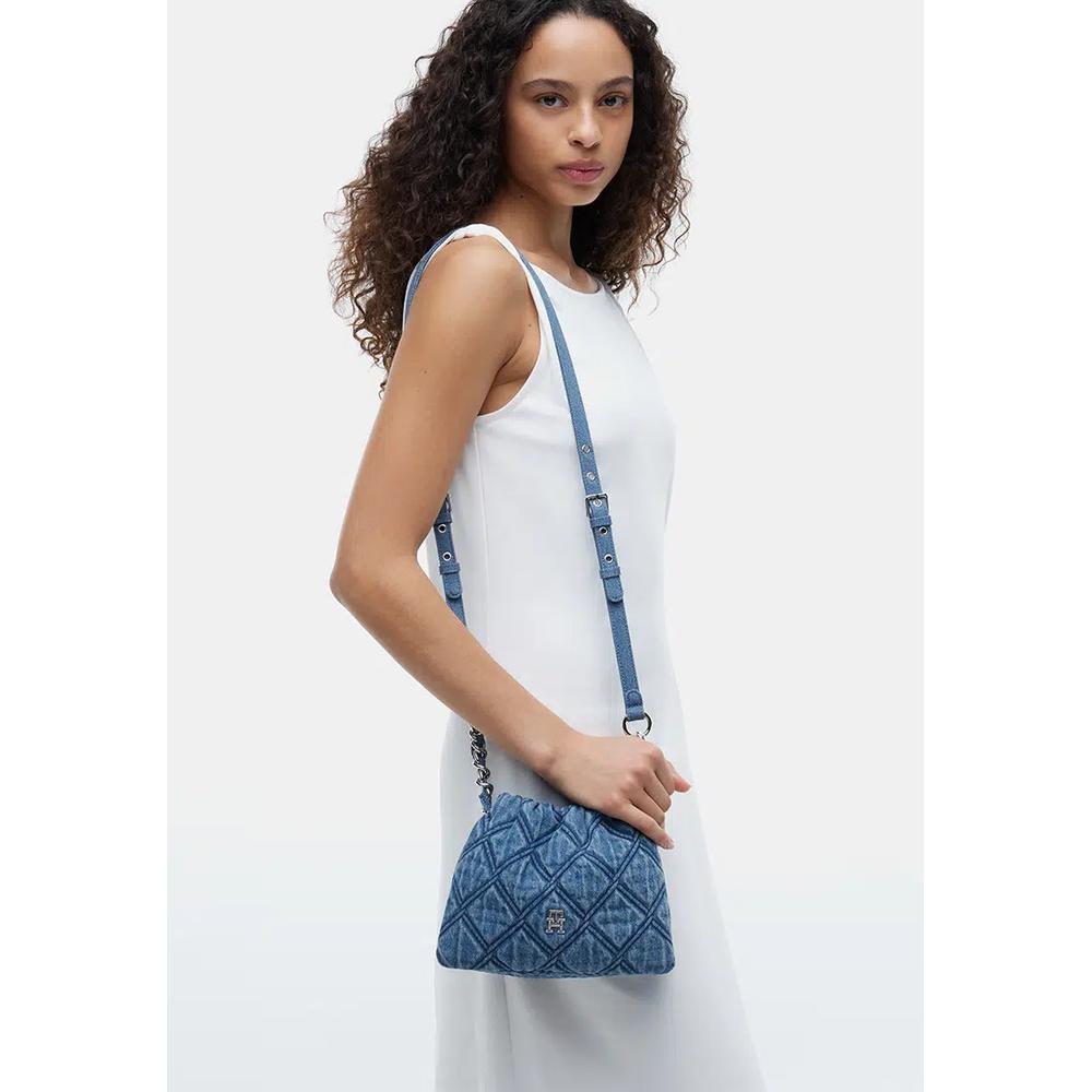 Сумка через плечо Quilted Denim Monogram - Th Mainline 5
