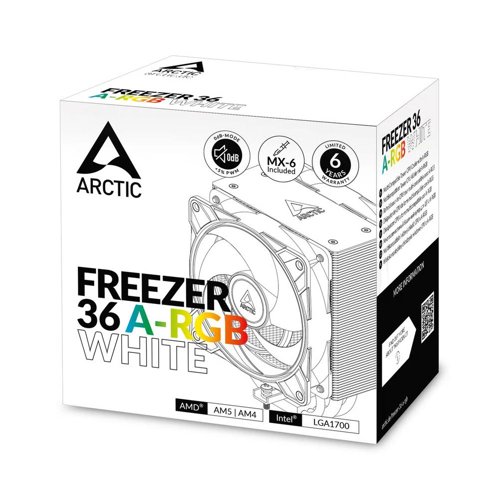 ARCTIC Freezer 36 A-RGB воздушный кулер — белый 6