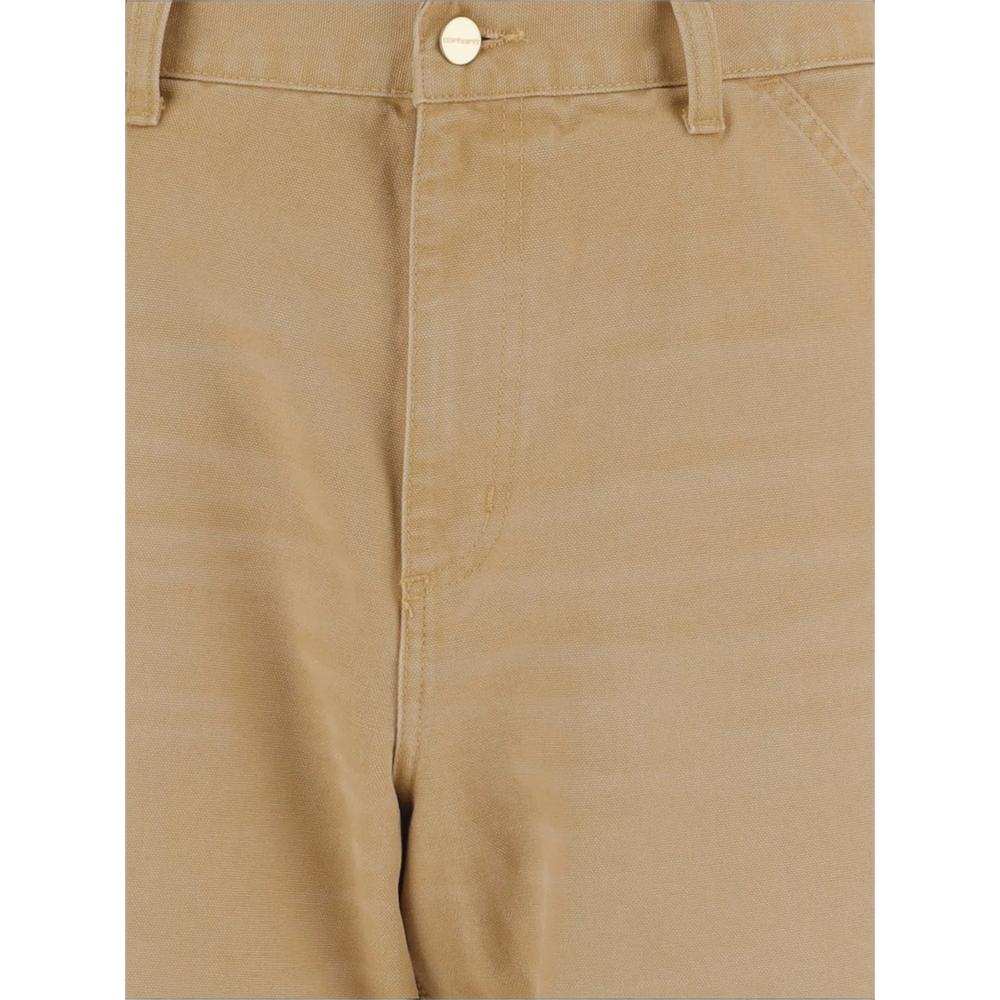The Single stone-canvas carpenter trousers 2