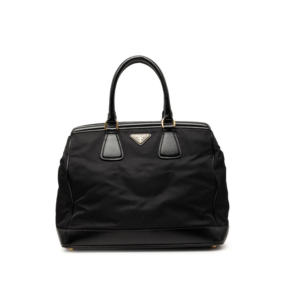 Сумка-тоут Saffiano Vernice Trimmed Tessuto Parabole (2010-2026 годы) 1