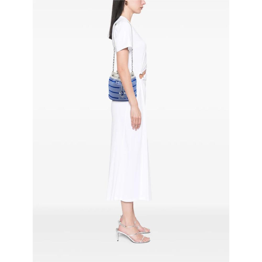 Сумка-ведро Venise Biarritz Mixed Fibers and Lambskin Drawstring (2019 год) 2