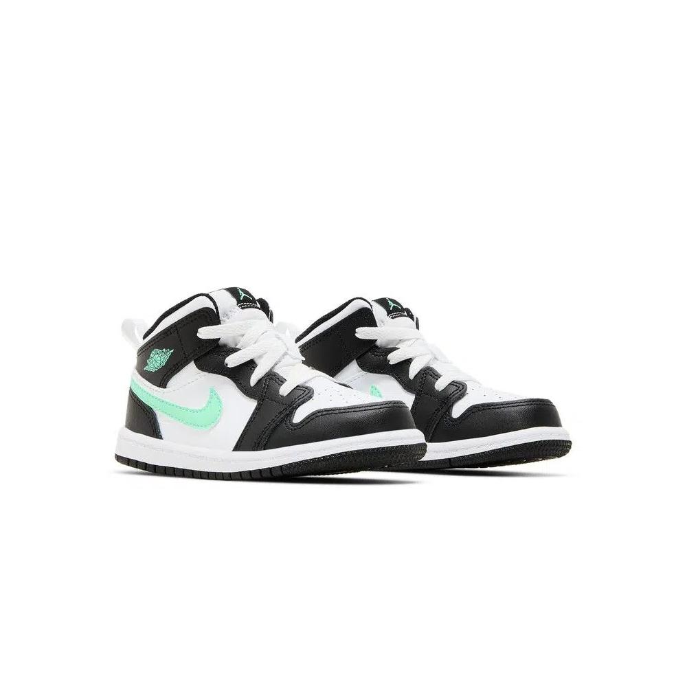 Кроссовки Air Jordan 1 Mid TD 'Green Glow' 8