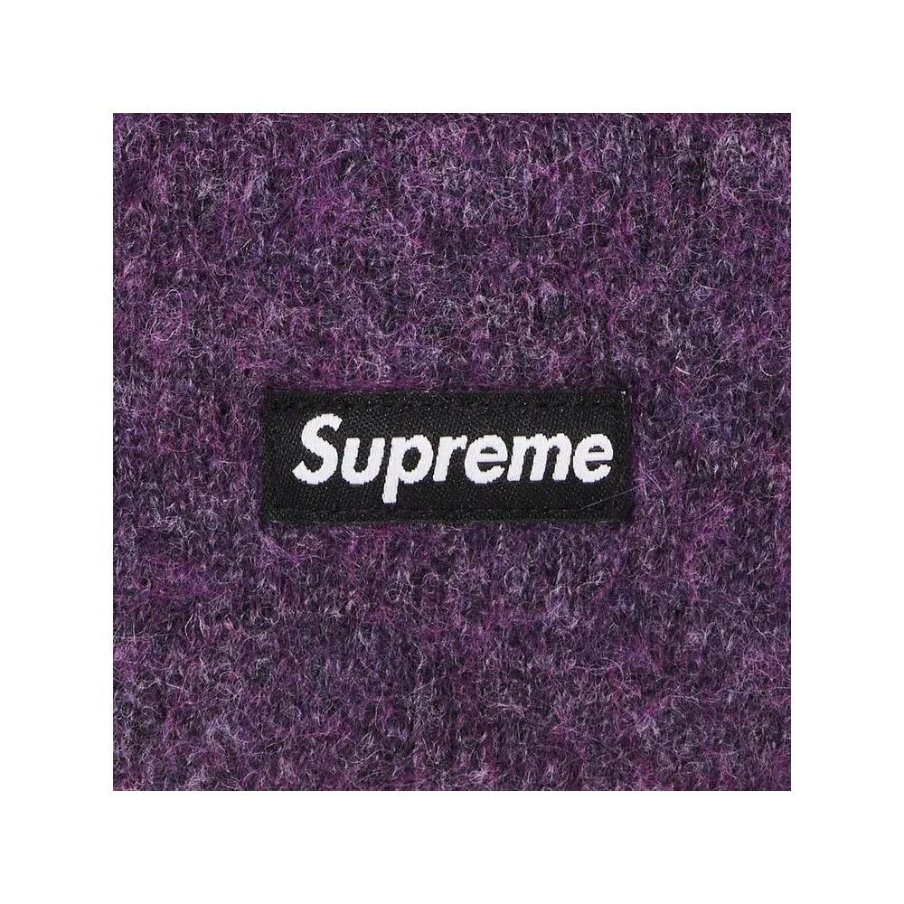 Шапки-бини Supreme Mohair Beanie «Plum» 3