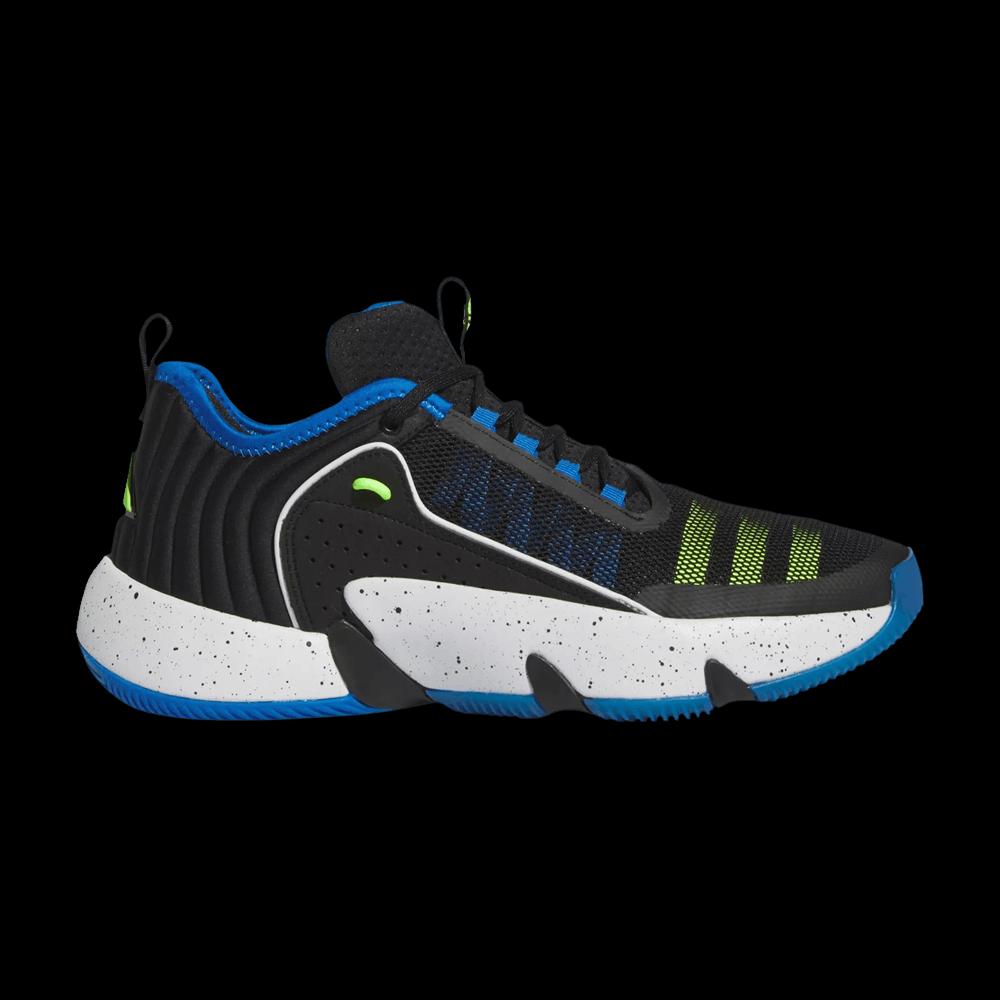 Кроссовки Adidas Trae Unlimited 'Black Lucid Lemon Blue Bird' 1