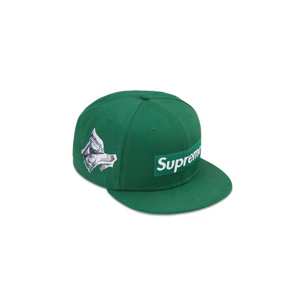 Кепки Supreme Money Box Logo New Era 'Dark Green' 3