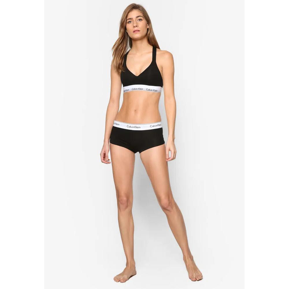 Современный хлопковый бюстгальтер-бралетт с эффектом лифтинга - Calvin Klein Underwear 4