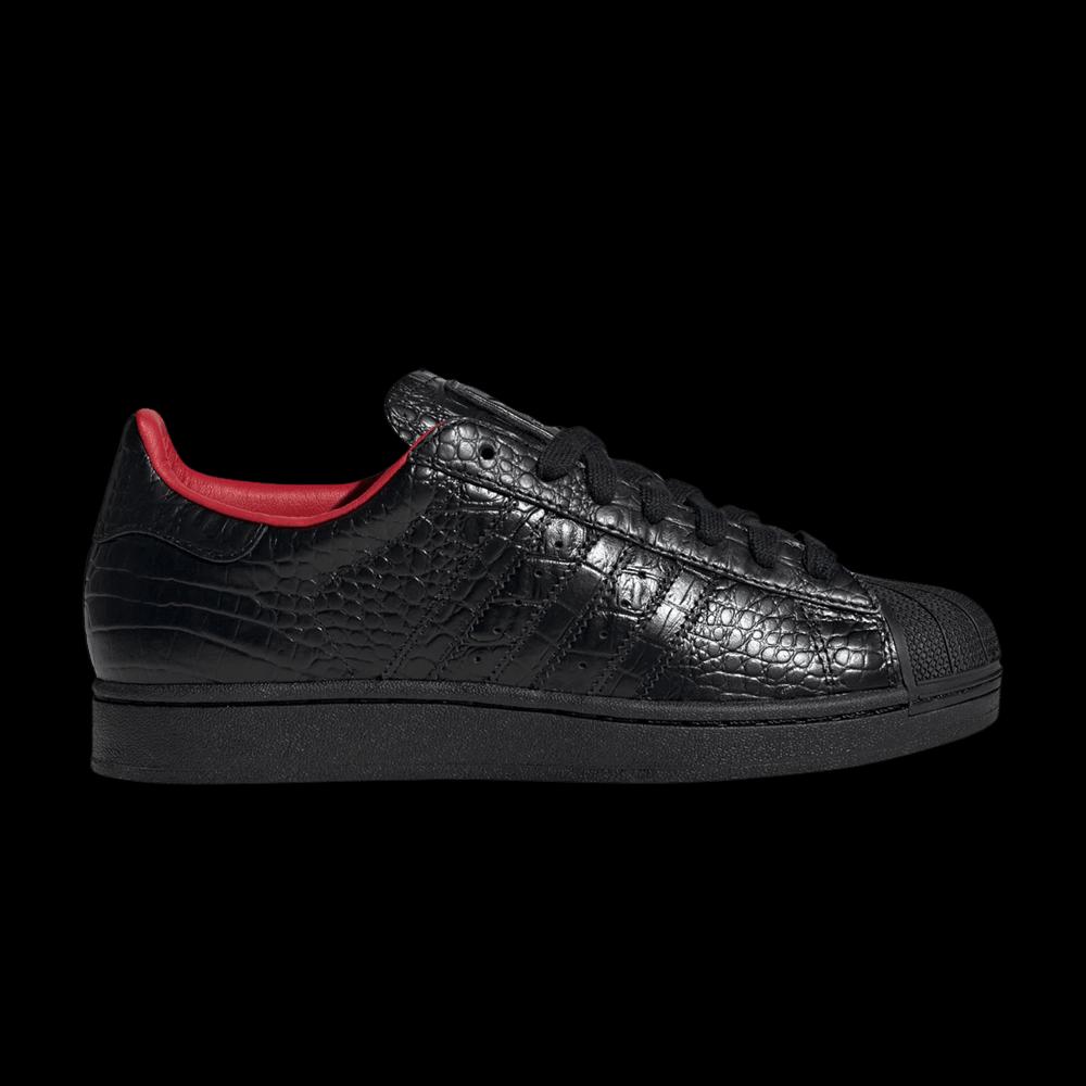 Баскетбольная обувь для отдыха adidas Superstar 2 'Croc Black' 1