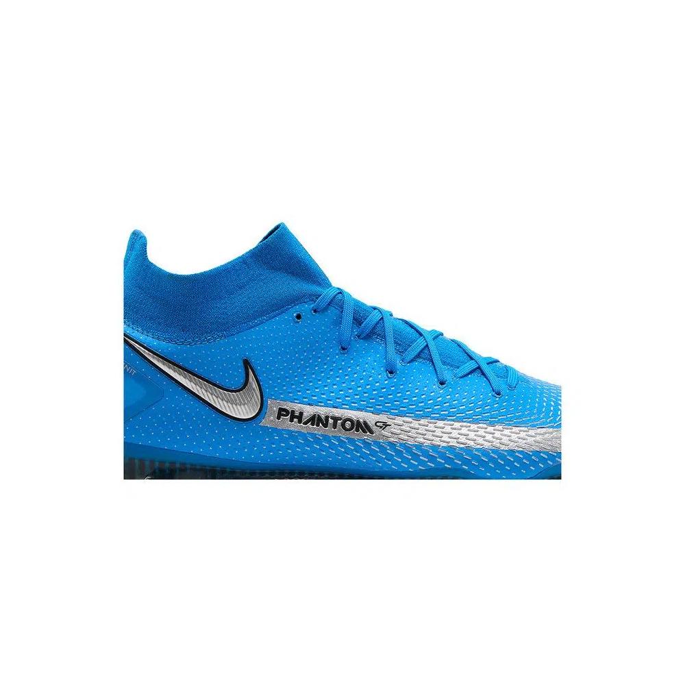Бутсы Nike Phantom GT Elite DF FG 'Photo Blue Metallic Silver' 2