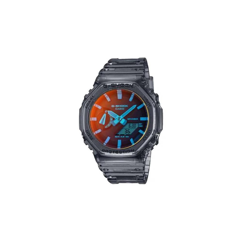 Часы G-SHOCK от Casio Analog Digital 2100 Series «Grey/Red» 1
