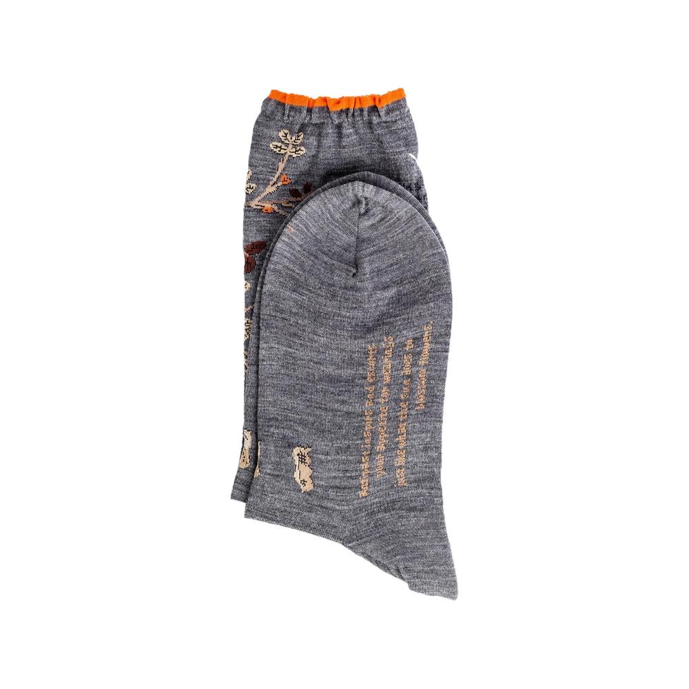 floral-intarsia knitted socks 2