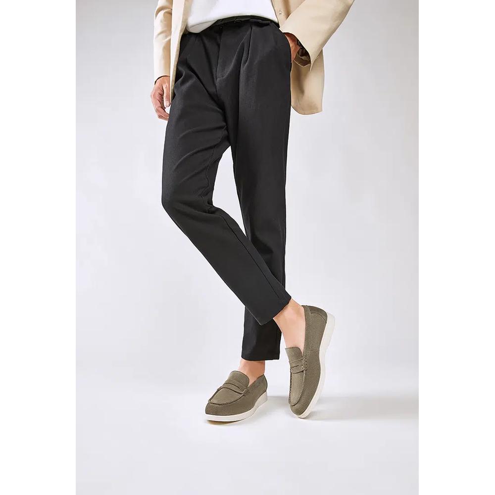 Cow Suede Лоферы-пенни KB8848-2 3
