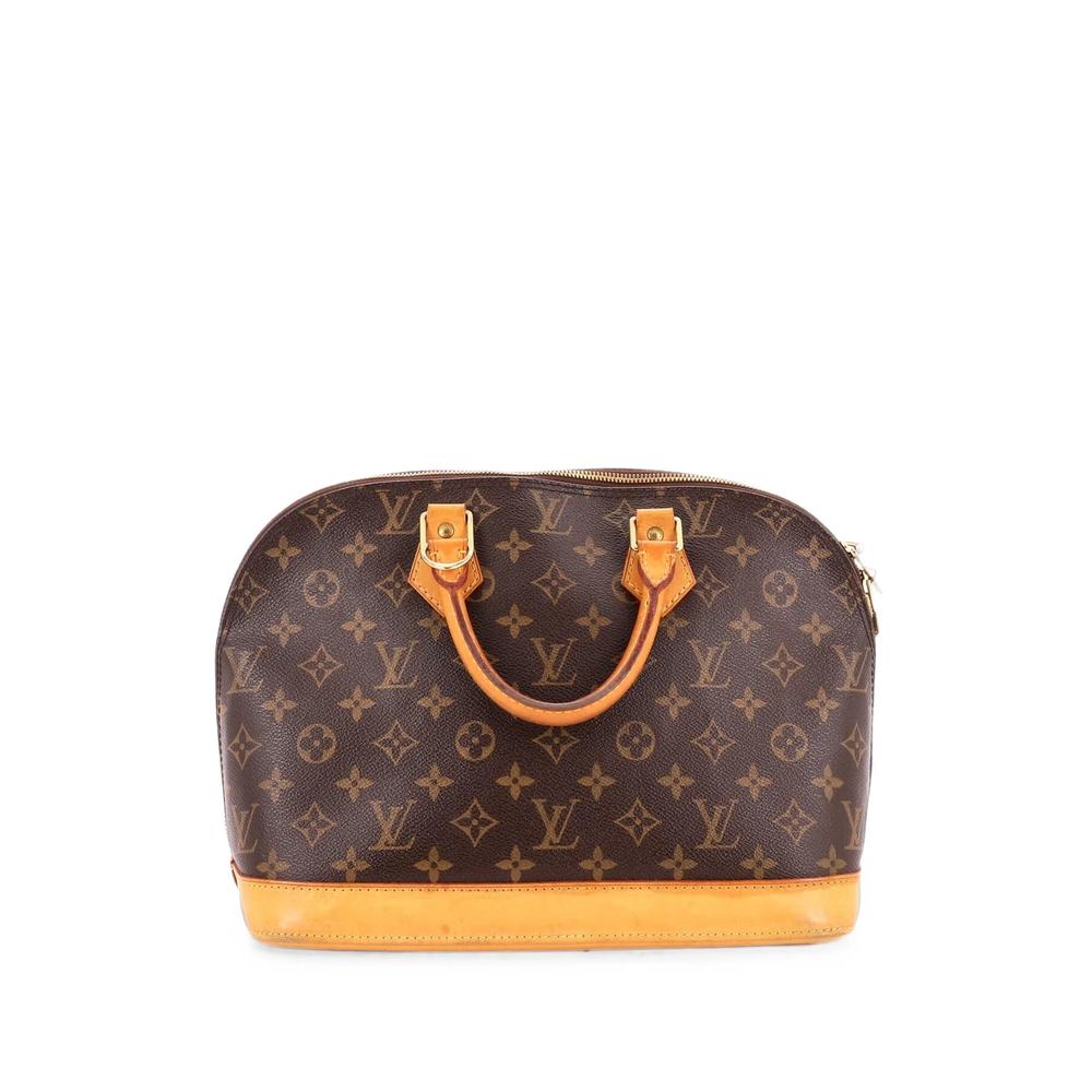 Vintage Alma Handbag Monogram Canvas PM satchel 1