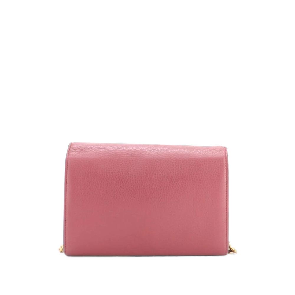 GG Marmont Chain Wallet Leather Mini clutch bag 2